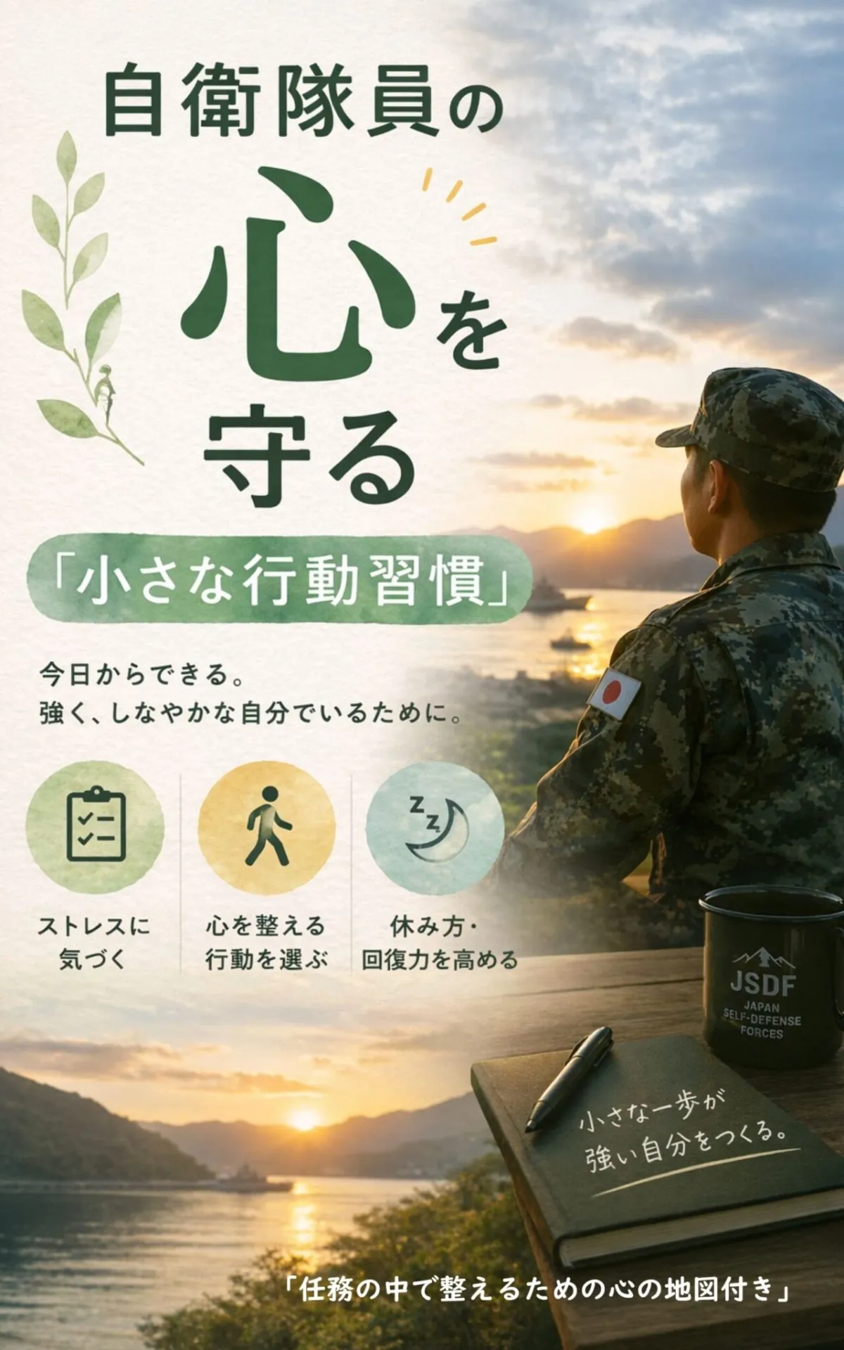 自衛隊員の心を守る小さな行動習慣